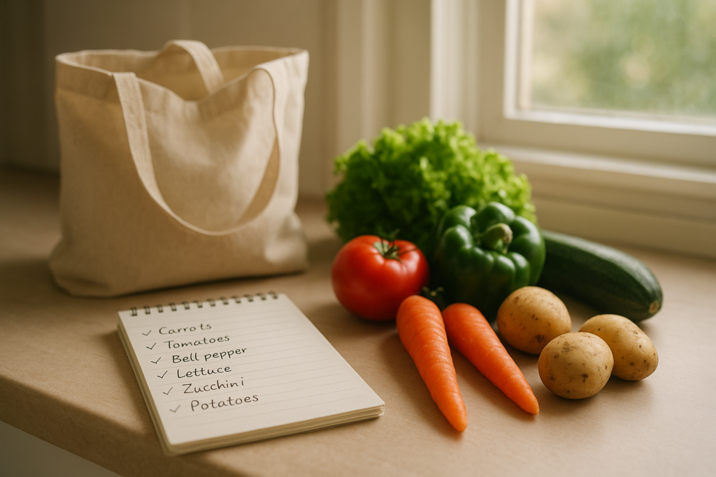 Slim boodschappen doen zonder stress