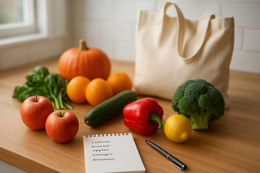 Minder uitgeven aan boodschappen