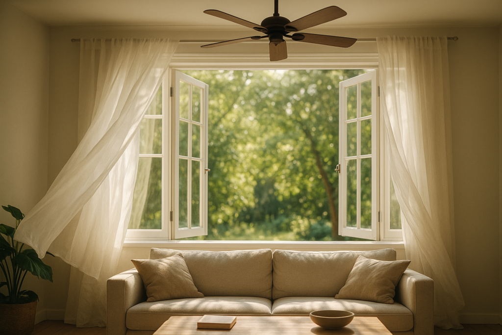 Energie besparen in de zomer